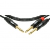 KLOTZ KY1-300 - Kabel jack 6,35 mm - 2 x jack 6,35 mm