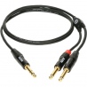 KLOTZ KY1-300 - Kabel jack 6,35 mm - 2 x jack 6,35 mm