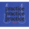 FENDER PRACTICE T-SHIRT HEATHERED BL S