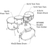 TAMA CL52KRS-CFF SUPERSTAR CLASSIC PERKUSJA