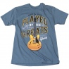 GIBSON PLAYED BY THE GREATS T-SHIRT (Indigo) M