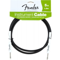 FENDER 5 INST CABLE BLK