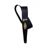 GIBSON THE SPLIT-DIAMOND BLACK STRAP PASEK GITAROWY