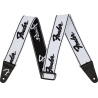 FENDER WEIGHLESS RUNNING LOGO W/B PASEK GITAROWY