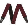 FENDER HOUNDSTOOTH JACQUARD STRAP RED PASEK GITAROWY