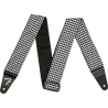 FENDER HOUNDSTOOTH JACQUARD STRAP WHITE PASEK GITAROWY