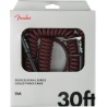 FENDER PROFESSIONAL COIL CABLE 30 RED TWD