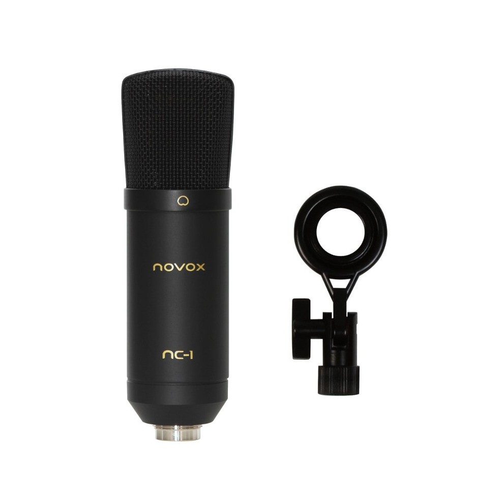 NOVOX NC-1 BLACK mikrofon pojemnościowy USB