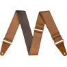 FENDER 2 TOOLED LEATHER STRAP BRN