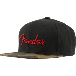 FENDER CAMO FLATBILL HAT -...