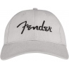 FENDER EMBROID LOGO DAD HAT SILV - CZAPKA