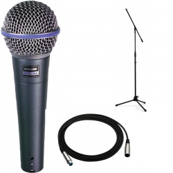 SHURE BETA 58A + KABEL...