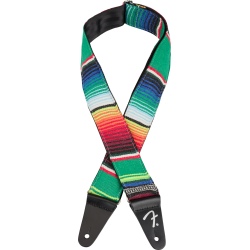 FENDER 2 SERAPE STRAP GRN...