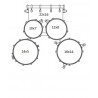 MAPEX TORNADO TND5294FTC FQ PERKUSJA AKUSTYCZNA