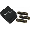 FENDER BLUES DEVILLE 3 PACK W/CASE