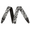 FENDER WILD ZEBRA PRINT STRAP 2'' PASEK GITAROWY