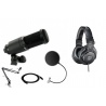 AUDIO-TECHNICA AT2020 - FULL ZESTAW + SŁUCHAWKI ATH-M30X