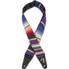 FENDER 2 SERAPE STRAP - PURPLE MULTI PASEK GITAROWY