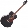 VINTAGE V300BKOFT - GITARA AKUSTYCZNA - ZESTAW Z AKCESORIAMI