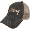 GIBSON FADED DENIM HAT CZAPKA Z DASZKIEM