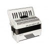 WELTMEISTER PERLE 26/48/II/3 WHITE PEARL AKORDEON KLAWISZOWY