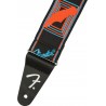 FENDER NEON MONOGRAM STRAP BLUE/ORNG PASEK GITAROWY
