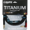 KLOTZ TIR0450PSP - kabel instrumentalny Jakc-Jack 4,5m