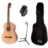 BE JOE GC-203 3/4 M GITARA KLASYCZNA 3/4 ZESTAW Z AKCESORIAMI PG2