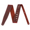 FENDER BROKEN-IN LTHR STRP RED 2.5 PAS GITAROWY