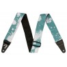 FENDER TIE DYE ACID WASH STRAP TEAL - PASEK GITAROWY