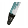 FENDER TIE DYE ACID WASH STRAP TEAL - PASEK GITAROWY