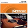 D'ADDARIO EFT15 STRUNY DO GITARY AKUSTYCZNEJ 10-47