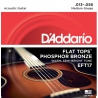 D'ADDARIO EFT17 STRUNY DO GITARY AKUSTYCZNEJ