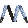 FENDER 2 HAWAIIAN STRAP BLUE FLORAL PASEK GITAROWY