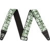 FENDER 2 HAWAIIAN STRAP GREEN FLORAL PASEK GITAROWY