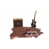 DRUM N'BASE VGN BRWN VEGAN DYWAN POD INSTRUMENTY