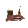 DRUM N'BASE VGN BRWN VEGAN DYWAN POD INSTRUMENTY
