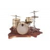 DRUM N'BASE VGN BRWN VEGAN DYWAN POD INSTRUMENTY