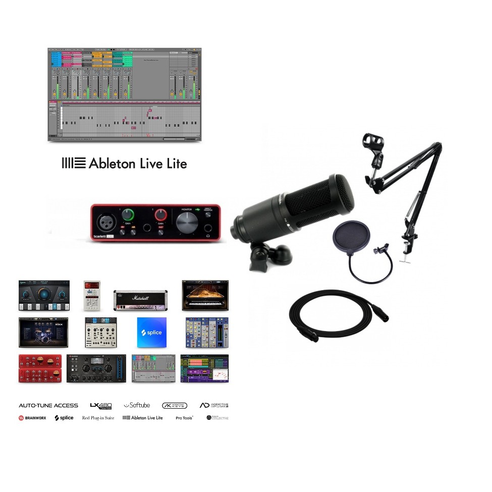 Focusrite Scarlett Solo & AT2020 セット Amazon | Focusrite フォーカスライト オーディオ