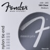FENDER 100 NYLON CLR/SLVR TIE END