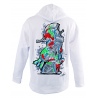 BLUZA ROCK BIAŁA XL LIMITOWANA CHWALISZ X RIFF