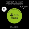 ORTEGA UKABK-CC STRUNY DO UKULELE KONCERTOWEGO
