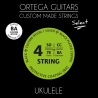 ORTEGA UKS-BA STRUNY DO UKULELE BARYTONOWEGO