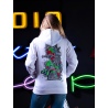 BLUZA ROCK BIAŁA XL LIMITOWANA CHWALISZ X RIFF