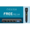 NOVOX FREE PRO H4 - Mikrofon bezprzewodowy x4