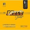 MARKBASS 5 LONGEVO 45-130 NANOFILM NICK STRUNY DO GITARY BASOWEJ