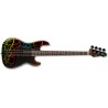 LTD SURVEYOR 87 RAINBOW CRACKLE - GITARA BASOWA