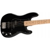 FENDER SQUIER PRECISION PJ BASS MN BLK R15 - ZESTAW BAS, WZMACNIACZ I AKCESORIA