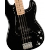 FENDER SQUIER PRECISION PJ BASS MN BLK R15 - ZESTAW BAS, WZMACNIACZ I AKCESORIA