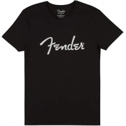 FENDER SPAGHETTI LOGO T BLK...
